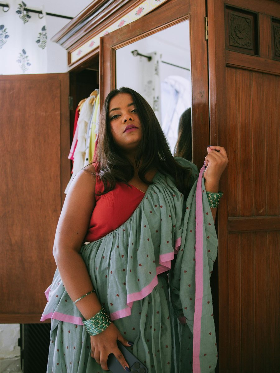 Coastal Mint Handloom Saree